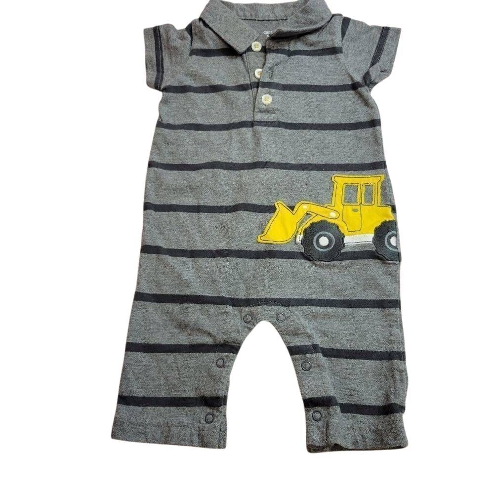 Carter's bulldozer romper 3 months